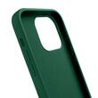 Lemontti Husa Silicon cu Snur iPhone 14 Pro Verde (protectie 360°, material fin, captusit cu microfibra)
