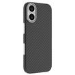 Lemontti Husa Slim Aramid/Kevlar Magsafe 1500D iPhone 17 Negru