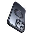 Mcdodo Husa Mata MagSafe iPhone 16 Pro Max cu suport Negru
