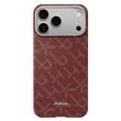 Pitaka Husa Ultra-Slim Aramida Monogram Magsafe iPhone 17 Pro Gold / Red