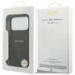Guess Husa Saffiano Classic Logo MagSafe iPhone 17 Pro Negru