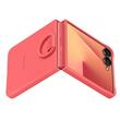 Samsung Husa Originala Silicone Cover cu inel Samsung Galaxy Z Flip7 Rosu