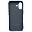Husa Silicon Velvet Magsafe iPhone 17 Bleumarin