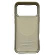 Husa Silicon Velvet Magsafe iPhone 17 Pro Alb