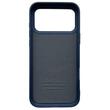 Husa Silicon Velvet Magsafe iPhone 17 Pro Bleumarin