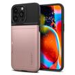 Spigen Husa Slim Armor Cs iPhone 15 Pro Max Roz