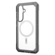 UAG Husa Trooper Magnetic Samsung Galaxy S26 Plus Clear/Ash (2 parti: spate + protectie margini)