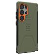 UAG Husa Civilian Pro Magnetic Samsung Galaxy S25 Ultra Olive Drab / Orange
