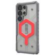 UAG Husa Pathfinder Clear Magnetic Samsung Galaxy S25 Ultra Active Lava Lanyard