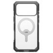 UAG Husa Trooper MagSafe iPhone 17 Pro Clear/Ash (2 parti: spate + protectie margini)