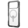 UAG Husa Trooper MagSafe iPhone 17 Pro Clear/Ash (2 parti: spate + protectie margini)