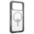 UAG Husa Trooper MagSafe iPhone 17 Pro Max Clear/Ash (2 parti: spate + protectie margini)