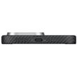 Pitaka Husa Ultra-Slim Aramida Magsafe iPhone 16 Pro Black / Grey