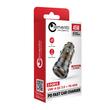 Lemontti Incarcator Auto Fast Charge 45W 2 porturi PD Type-C 45W + USB-A QC 3.0 Transparent / Negru