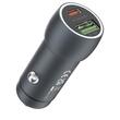 Devia Incarcator Auto Extreme Speed Fast Charger PD30W + QC3.0, 18W, Gri
