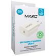 Mako Incarcator Retea Fast Charge 20W, USB-C, White