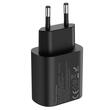 Mako Incarcator Retea Fast Charge 25W, USB-C, Black