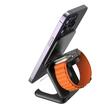 Mako Incarcator Wireless pliabil 3in 1 Mangetic, 15W Qi, suport de incarcare pentru iPhone, Apple Watch și Airpods, Space Gray