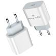 Prestico Incarcator Retea F8A USB-C PD, Fast Charge, 20W Alb