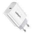 Ugreen Incarcator Retea Quick Charge 4.0+, PD3.0, 20W, Type-C, 5V/3A, Alb