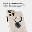Burga Inel pentru telefon Gunmetal Magnetic