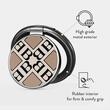 Burga Inel pentru telefon Gunmetal Monogram