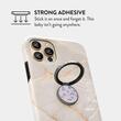 Burga Inel pentru telefon Gunmetal Wildflower