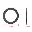 Mcdodo Inel magnetic pentru telefon, MagSafe Negru