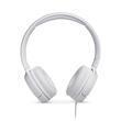 JBL Casti Over-Ear Tune500, cu microfon incorporat, Alb