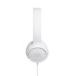 JBL Casti Over-Ear Tune500, cu microfon incorporat, Alb