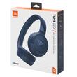 JBL Casti Wireless Over-Ear Tune 520BT, Pure Bass Sound, Bluetooth 5.3, Conexiune multi-point, Asistent vocal, Albastru
