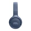 JBL Casti Wireless Over-Ear Tune 520BT, Pure Bass Sound, Bluetooth 5.3, Conexiune multi-point, Asistent vocal, Albastru