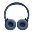 JBL Casti Wireless Over-Ear Tune 520BT, Pure Bass Sound, Bluetooth 5.3, Conexiune multi-point, Asistent vocal, Albastru