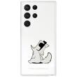 Karl Lagerfeld Husa Choupette Eat Samsung Galaxy S23 Ultra Transparent