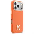 Karl Lagerfeld Husa Karl Head Logo MagSafe iPhone 17 Pro Orange