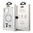 Karl Lagerfeld Husa MagSafe Karl & Choupette iPhone 14 Plus Transparent