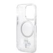 Karl Lagerfeld Husa MagSafe Karl & Choupette iPhone 15 Pro Transparent
