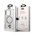 Karl Lagerfeld Husa MagSafe Karl & Choupette iPhone 15 Pro Transparent