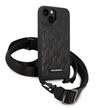 Karl Lagerfeld Husa Monogram Crossbody iPhone 14 Negru