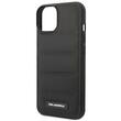 Karl Lagerfeld Husa Quilted Puffy Metal Logo iPhone 14 Plus Negru