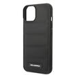 Karl Lagerfeld Husa Quilted Puffy Metal Logo iPhone 15 Negru
