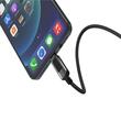 Lemontti Cablu Screen Digital Display Type-C la Type-C, Fast Charge, 100W, 2m, Negru