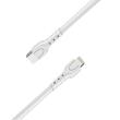 Lemontti Cablu Type-C la tip Lightning, 25W, 0.5m, Alb