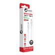 Lemontti Cablu Wind Fast Charge Type-C la Type-C, PD, 65W, 1.2m, Alb