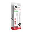Lemontti Cablu Fast Charge Type-C la Type-C, 45W, 1.2m, Alb