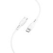 Lemontti Cablu Wind Fast Charge Type-C la Type-C, PD, 65W, 1.2m, Alb