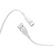 Lemontti Cablu Wind Fast Charge USB-A la Type-C, 1.2m, Alb