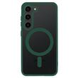 Lemontti Husa Acrylic Color Magsafe Samsung Galaxy S24 FE Verde