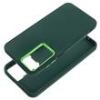 Lemontti Husa Frame Samsung Galaxy S25 Verde