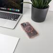 Lemontti Husa Glitter MagSafe iPhone 16 Pro Max Roz